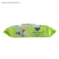 Влажные салфетки детские &laquo;СОЛНЦЕ И ЛУНА&raquo;, с ромашкой и липой, 120 шт.