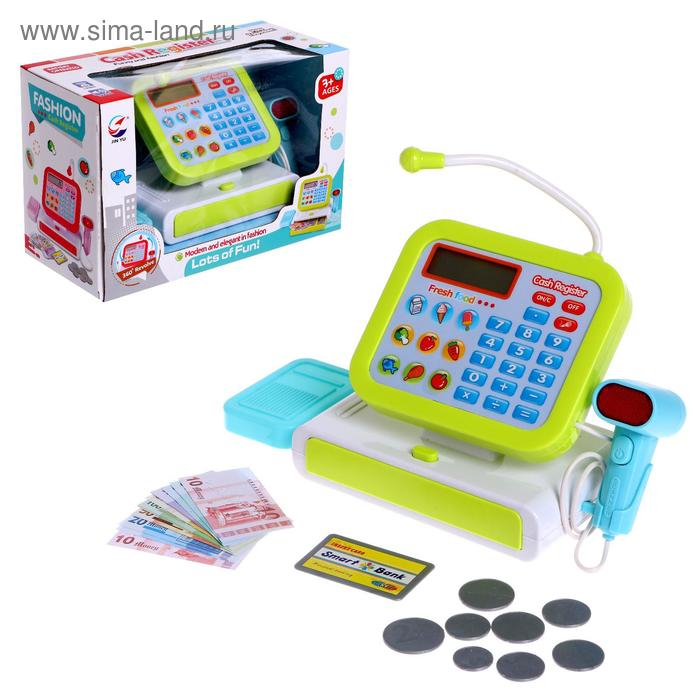 Касса-калькулятор «Минишоп», с аксессуарами Касса-калькулятор «Минишоп», с аксессуарами
