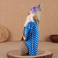 Оберег-домовой "Домовой с самоваром и подковой" МИКС Оберег-домовой "Домовой с самоваром и подковой" МИКС