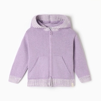 Джемпер вязаный Крошка Я на молнии рост 68-74 см, лаванда Джемпер вязаный Крошка Я на молнии рост 68-74 см, лаванда