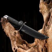 Финка "Разведчик" сталь - 440, рукоять - сталь, резина, 25 см Финка "Разведчик" сталь - 440, рукоять - сталь, резина, 25 см