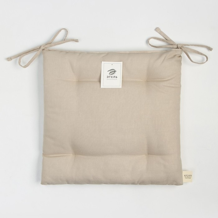 Сидушка Этель Calm 42х42 см, 100% хл, рогожка 186 г/м2 Сидушка Этель Calm 42х42 см, 100% хл, рогожка 186 г/м2