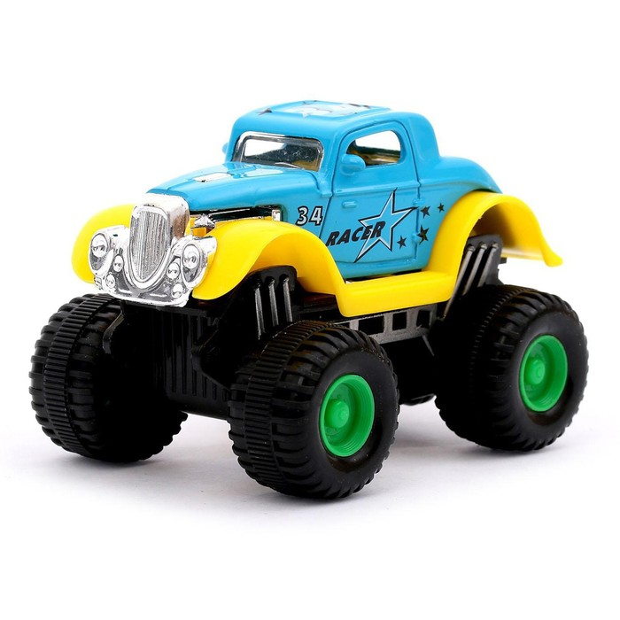 Машина металлическая &laquo;Биг-фут&raquo;, инерционная, МИКС