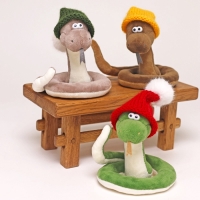 Мягкая игрушка &laquo;Змей Питоша&raquo;, 12 см