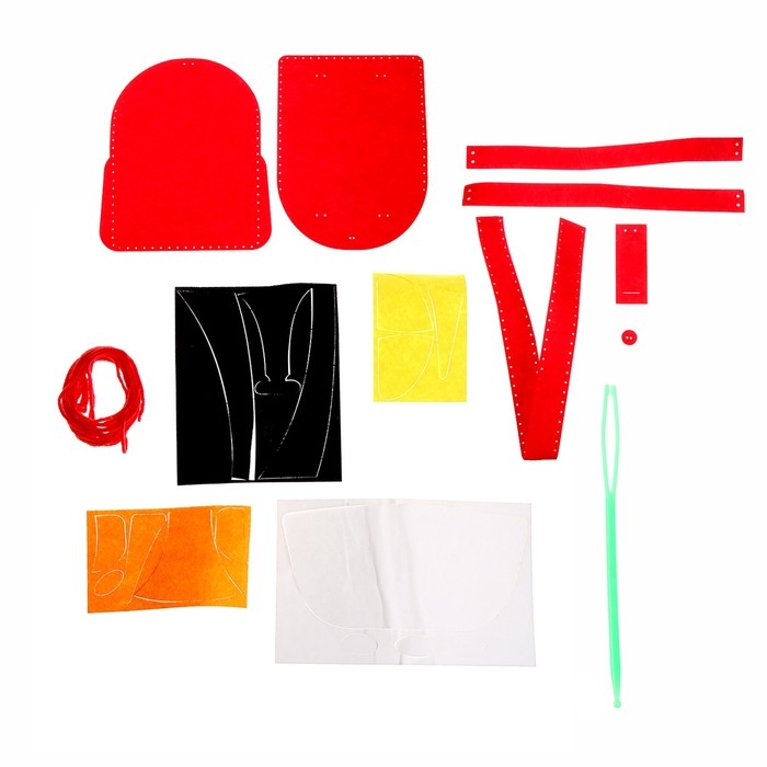 Набор для создания рюкзака из фетра «Тачка» и грим для лица 8 цв. по 3 г Набор для создания рюкзака из фетра «Тачка» и грим для лица 8 цв. по 3 г