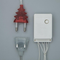 Гирлянда &laquo;Занавес&raquo; 1.5 &times; 1 м, IP20, прозрачная нить, 180 LED, свечение мульти, 8 режимов, 220 В