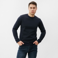 Свитшот мужской НАЧЁС, цвет синий, размер 52 Свитшот мужской НАЧЁС, цвет синий, размер 52