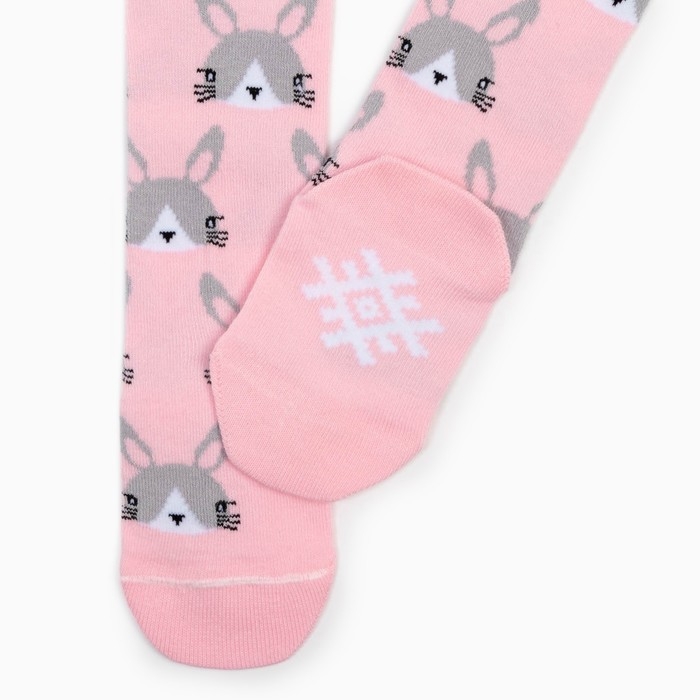Колготки детские KAFTAN Колготки детские KAFTAN "Зайки" 104-110 см, розовый