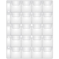 Набор листов для монет, формат "Оптима", 10 листов 200 х 250 мм, на 20 ячеек 45 х 48 мм Набор листов для монет, формат "Оптима", 10 листов 200 х 250 мм, на 20 ячеек 45 х 48 мм