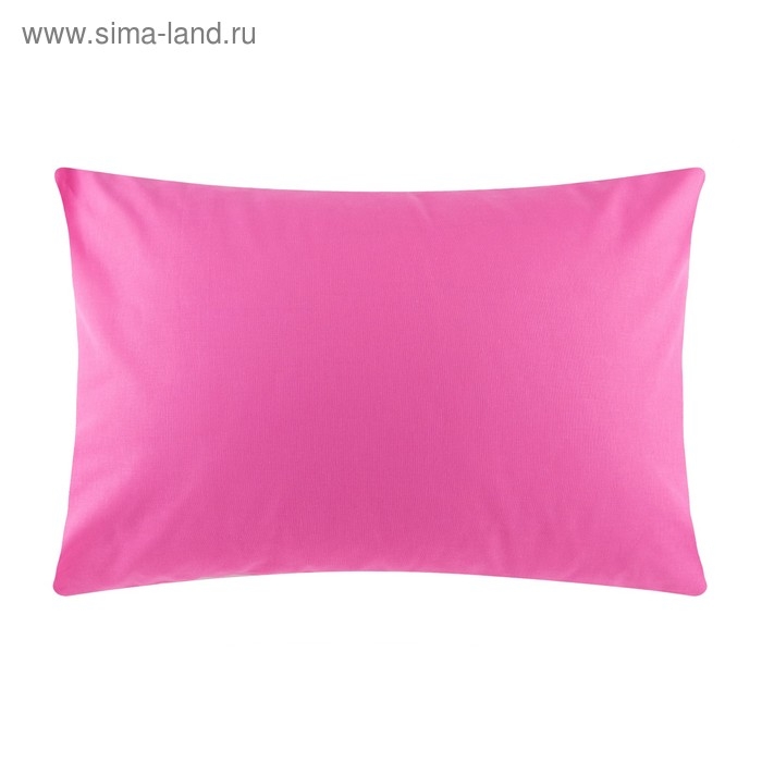 Наволочка &laquo;Этель&raquo; 50х70 см, цвет розовый, поплин, 125 г/м&sup2;