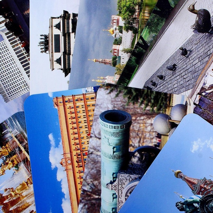 Настольная игра &laquo;Мемо. Москва&raquo;, 50 карточек + познавательная брошюра