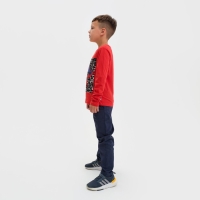 Футболка с длинным рукавом "Человек-паук", Marvel, рост 98-104, красный