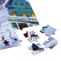 Пазлы в металлической коробке «Новогодняя ночь», 99 деталей Пазлы в металлической коробке «Новогодняя ночь», 99 деталей