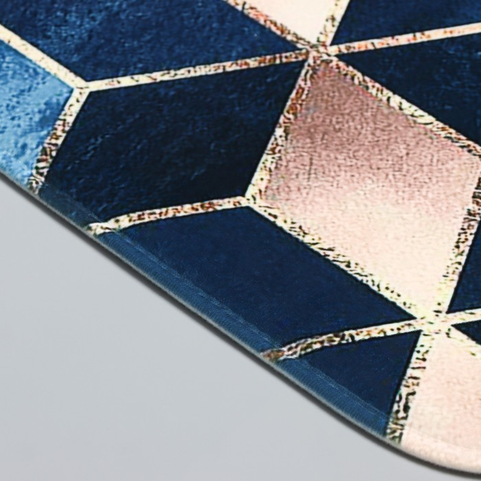 Коврик для ванной и туалета Доляна «Бурлеск», 45×120 см Коврик для ванной и туалета Доляна «Бурлеск», 45×120 см