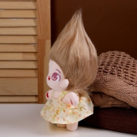 Кукла «Идол», русые волосы, в жёлтом платье Кукла «Идол», русые волосы, в жёлтом платье