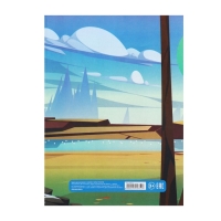 Бумага для рисования, А4, 50 листов, 80 г/м&sup2; Calligrata, в папке