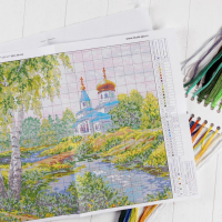 Набор для вышивания крестом &laquo;Дорога к Храму&raquo;