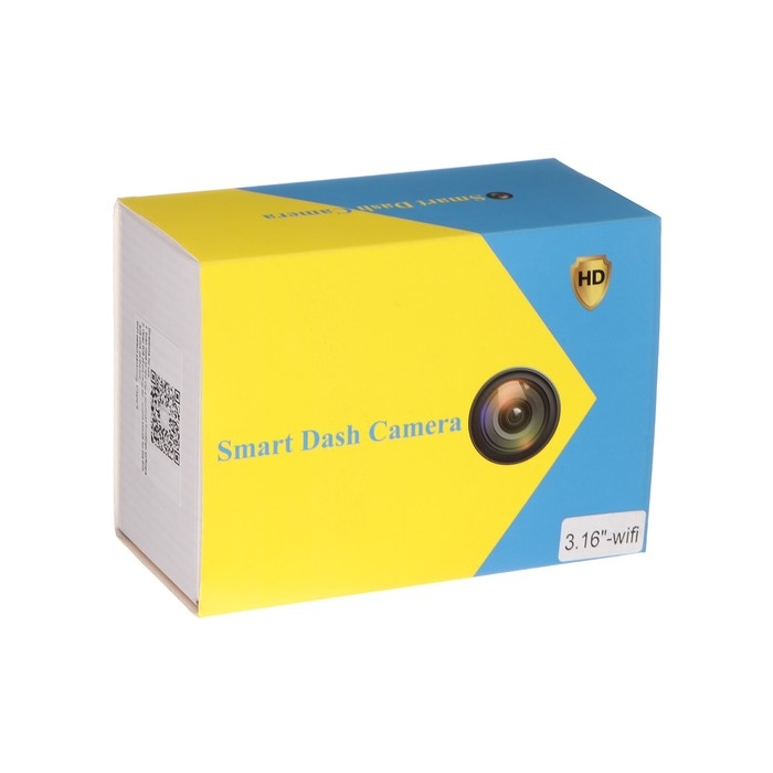 Видеорегистратор, 2 камеры, Wi-Fi, FHD 1080, IPS 4.0, обзор 120&deg;