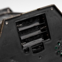 Светодиодная фигура &laquo;Фонарь с Дедом Морозом&raquo; 20 &times; 27 &times; 20 см, пластик, батарейки ААх3 (не в комплекте), USB, свечение белое