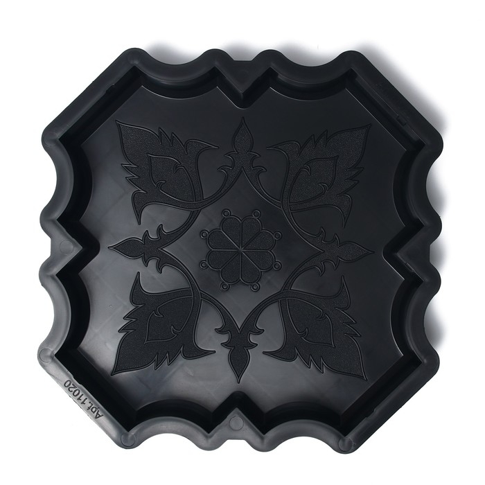 Форма для тротуарной плитки &laquo;Клевер краковский большой&raquo;, 29 &times; 29 &times; 4 см, гладкий, 1 шт.