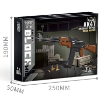 Конструктор-Мини &laquo;Оружие. АК-47&raquo;, 808 деталей