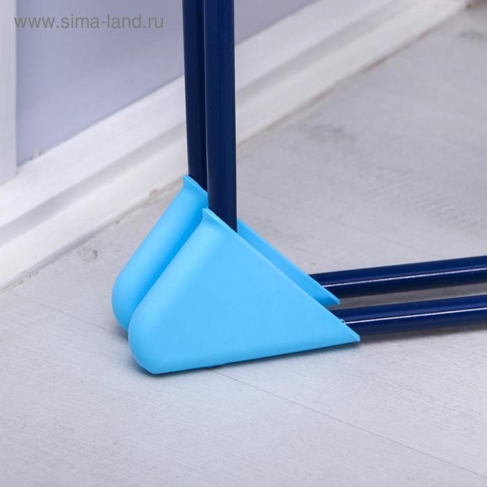 Качели детские напольные &laquo;Ветерок-Люкс&raquo;, синий рисунок МИКС