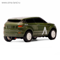 Машина радиоуправляемая &laquo;Армейский джип&raquo;, работает от батареек, цвет зелёный