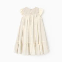 Новый год. Платье для девочки MINAKU: PartyDress, цвет молочный, рост 122 см Новый год. Платье для девочки MINAKU: PartyDress, цвет молочный, рост 122 см