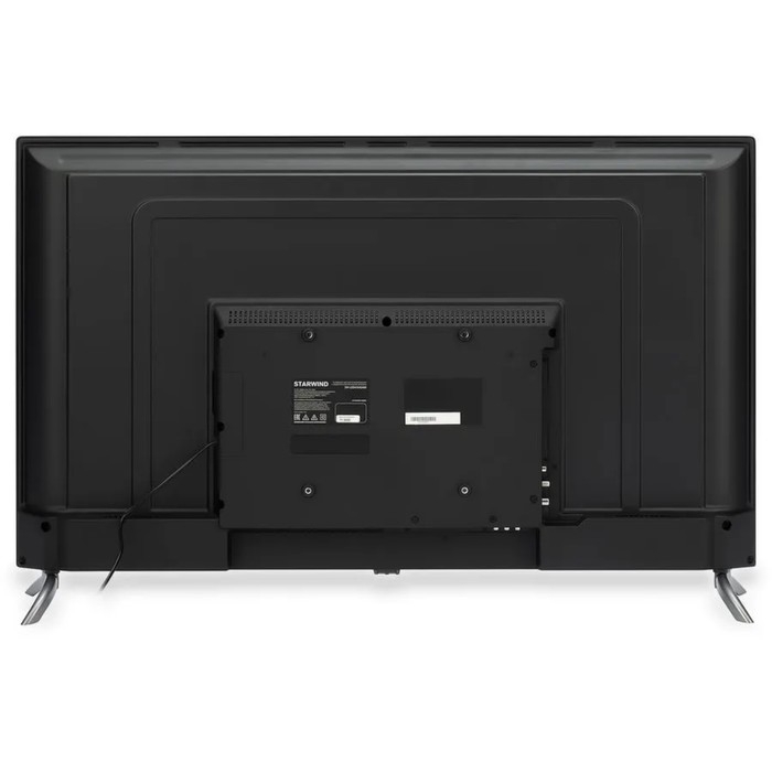 Телевизор Starwind SW-LED43UG400, 43",3840x2160, DVB/T2/C/S/S2, HDMI 3, USB, Smart TV, серый