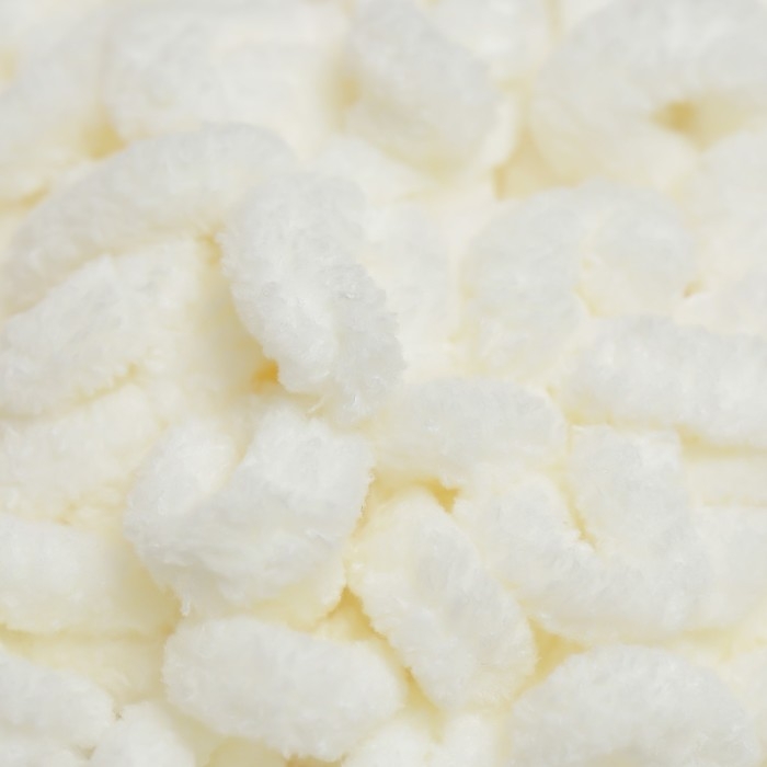 Пряжа Пряжа "Puffy fine" 100% микрополиэстер 14,5м/100г (62 кремовый)