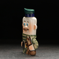 Штоф фарфоровый &laquo;Пограничник&raquo;, 0.4 л, в упаковке книге