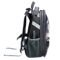 Рюкзак каркасный школьный 38 х 30 х 16 см, эргономичная спинка, Stavia "Авто", коричневый Рюкзак каркасный школьный 38 х 30 х 16 см, эргономичная спинка, Stavia "Авто", коричневый