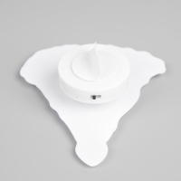 Светодиодная игрушка на липучке &laquo;Новогодняя ёлка&raquo; 8.5 &times; 10 см, батарейки LR44х3 (в комплекте), свечение мульти