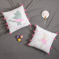 Наволочка декоративная Этель &laquo;Зайка&raquo; 40х40 см, 100% полиэстер