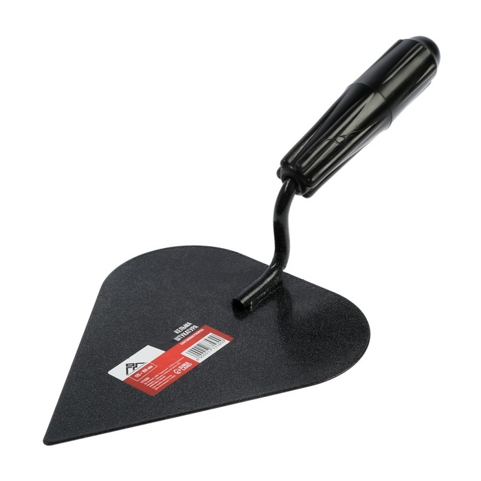 Кельма штукатура ЛОМ, 175 х 150 мм, сталь, порошковая окраска, пластиковая рукоятка Кельма штукатура ЛОМ, 175 х 150 мм, сталь, порошковая окраска, пластиковая рукоятка