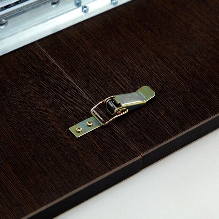 Стол раскладной квадратный, 800х800/1200х755, Дуб венге Стол раскладной квадратный, 800х800/1200х755, Дуб венге