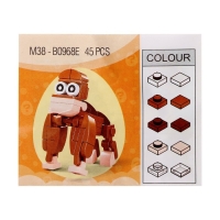 Конструктор в яйце &laquo;Животные&raquo;, 12 видов, МИКС