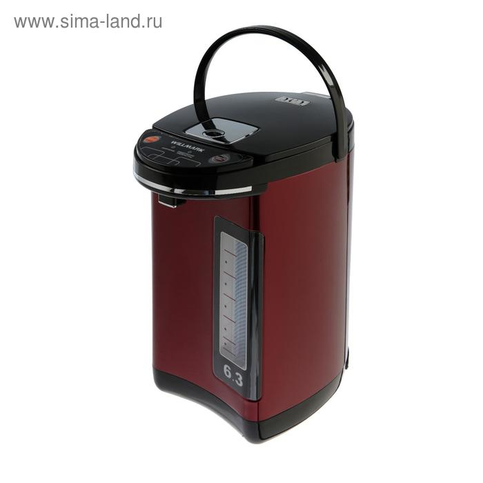 Термопот WILLMARK WAP-602CKL, 6.3 л, 900 Вт, вишнёвый Термопот WILLMARK WAP-602CKL, 6.3 л, 900 Вт, вишнёвый