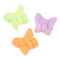 Мелки цветные для рисования на асфальте &laquo;Бабочка&raquo;, 3 шт