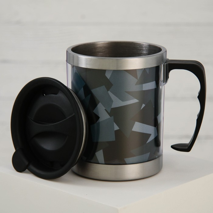 Термокружка &laquo;Настоящий герой&raquo;, 400 мл, сохраняет тепло 2 ч