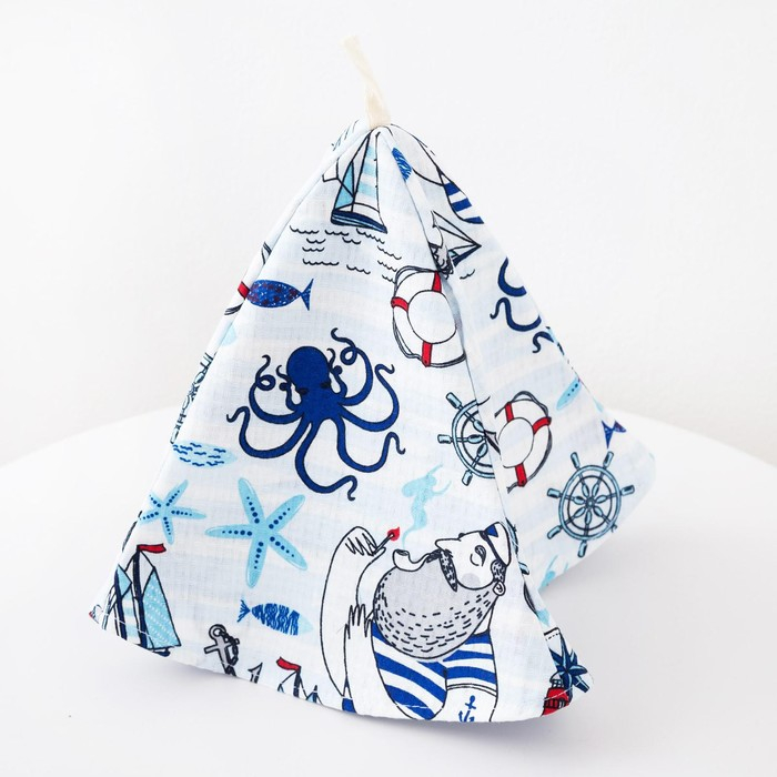 Набор для сауны Этель Набор для сауны Этель "Капитан" килт 75*144 см + шапка, вафля 200г/м2, 100% хл