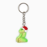 Новогодний брелок для ключей, объемный &laquo;Новый год: Змейка&raquo; 2,3 х 8,5 см