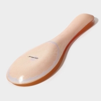 Подставка стеклянная под ложку Доляна &laquo;Сочный апельсин&raquo;, 23,5&times;8,3&times;1,5 см