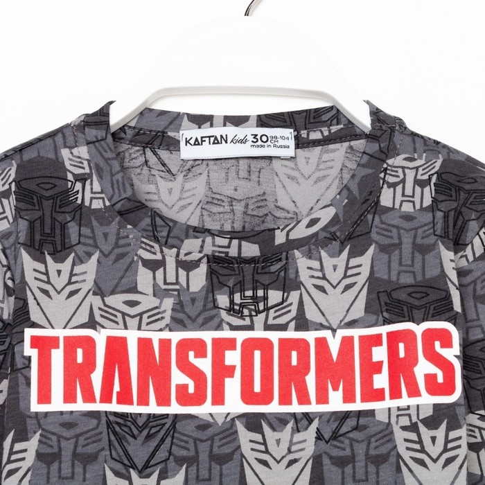 Футболка с длинным рукавом "Transformers", рост 134-140