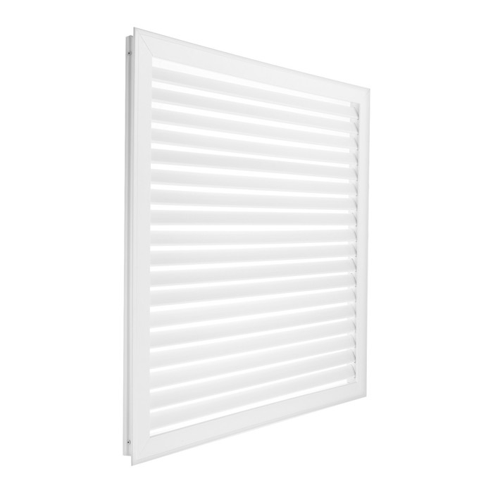 Решетка радиаторная ERA П6060Р, 600 х 600 мм, ПВХ, белая