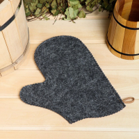 Набор для бани "Универсальный" шапка, рукавица Набор для бани "Универсальный" шапка, рукавица