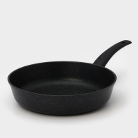 Сковорода Доляна &laquo;Элит&raquo;, d=28 см, пластиковая ручка, антипригарное покрытие