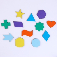 Рамка-вкладыш М. Монтессори &laquo;Геометрические фигуры 3&raquo;