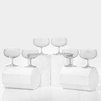 Набор стеклянных креманок &laquo;Пион&raquo;, 300 мл, 6 шт