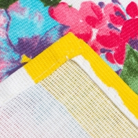 Набор кухонных полотенец Доляна &laquo;Цветочное настроение&raquo;, 35х60см-2шт, 100% хлопок